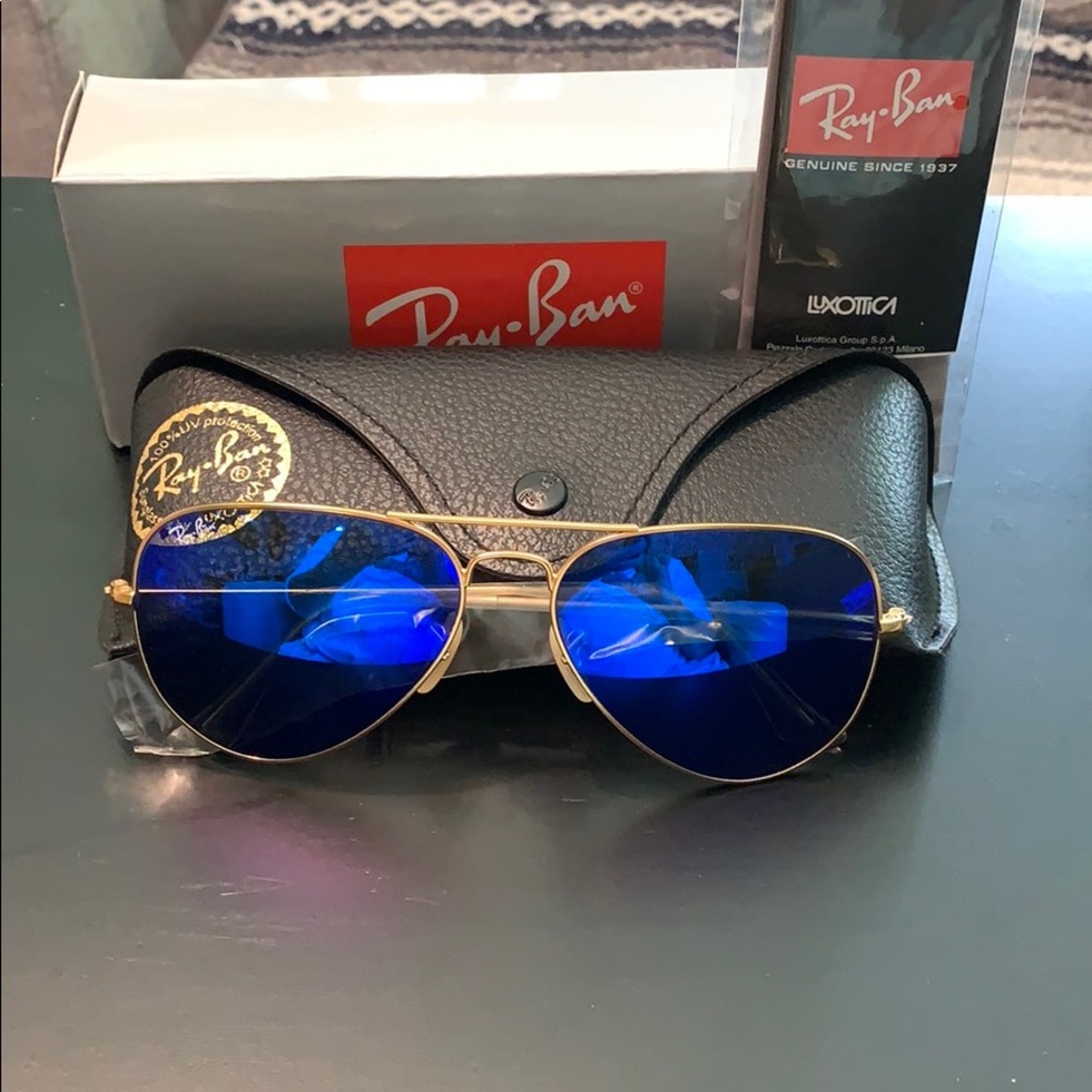 Original blue rayban sunglasses